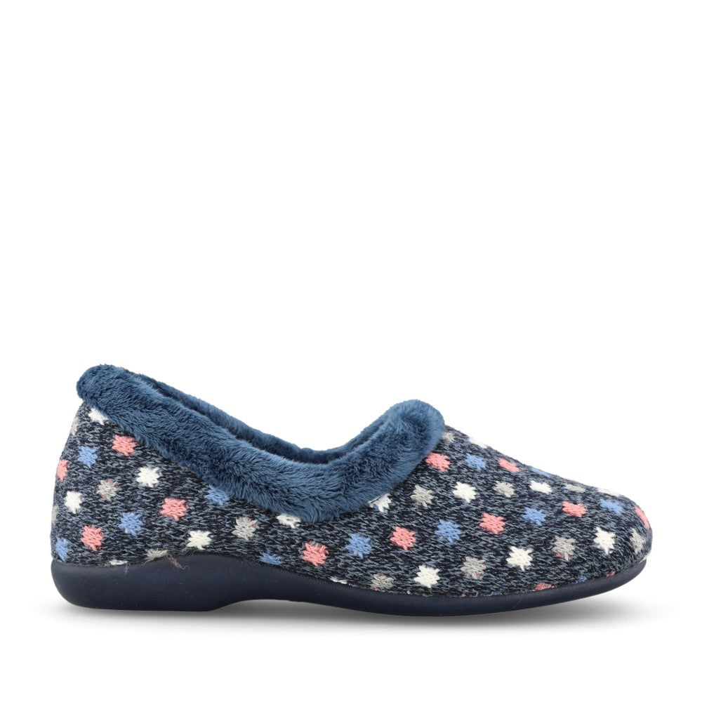 Ladies Amparo Ulh132 Slipper In Navy