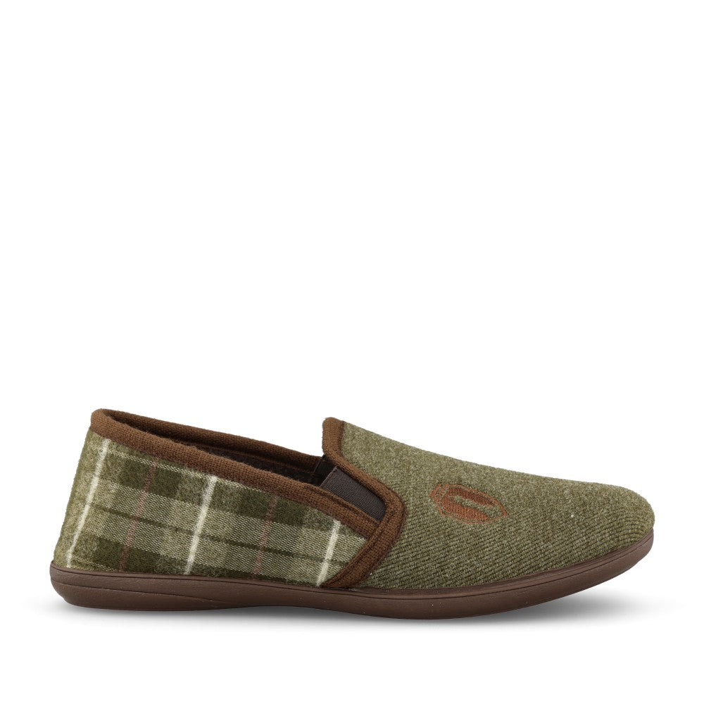 Mens Carlos Umh047 Slipper In Khaki