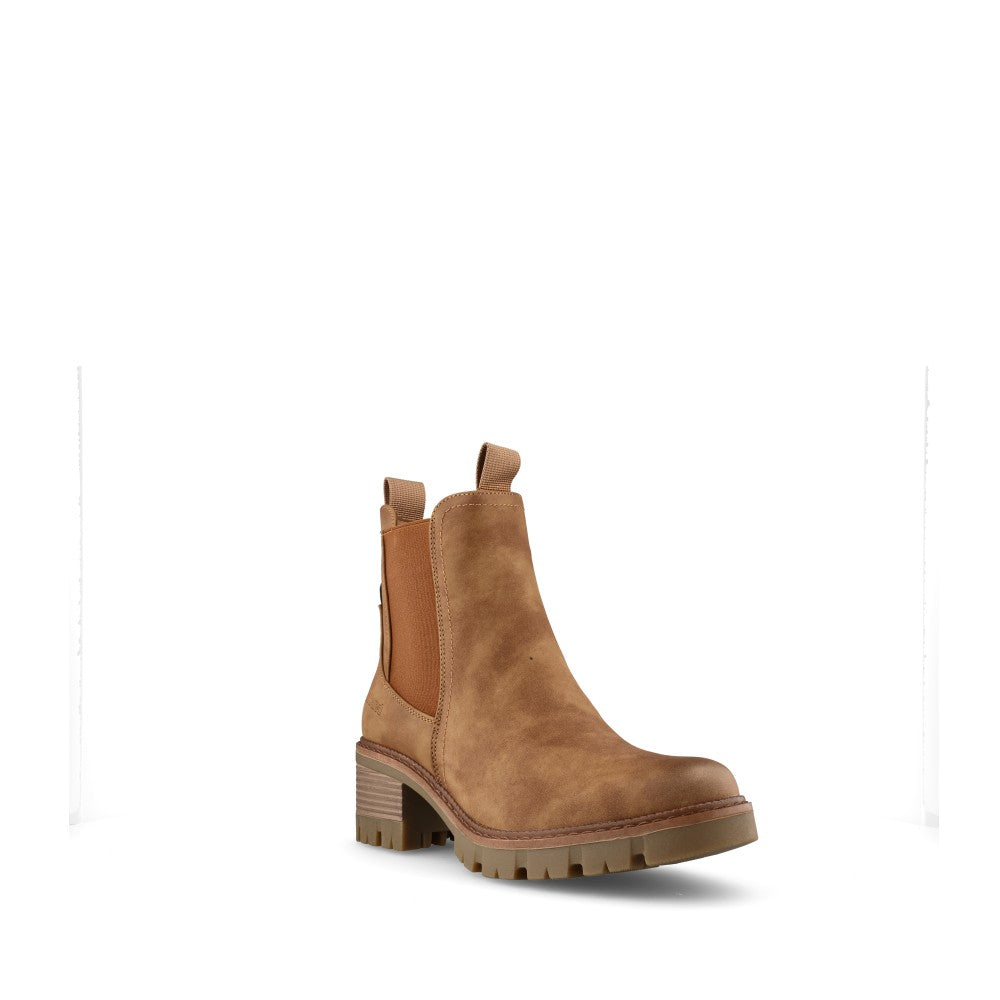 Ladies 572003 Geri 03 Heeled Ankle Boot In Brown