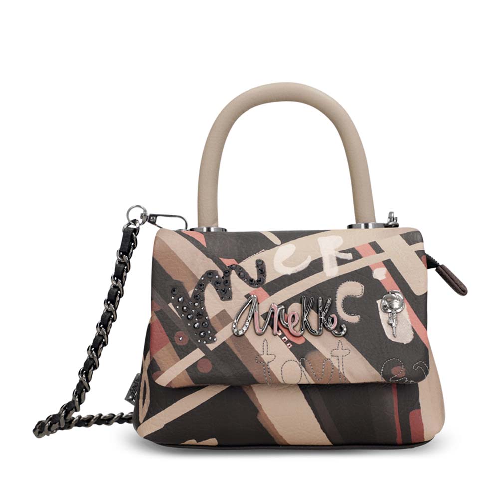 Ladies M41813-533 Handbag In Brown-multi