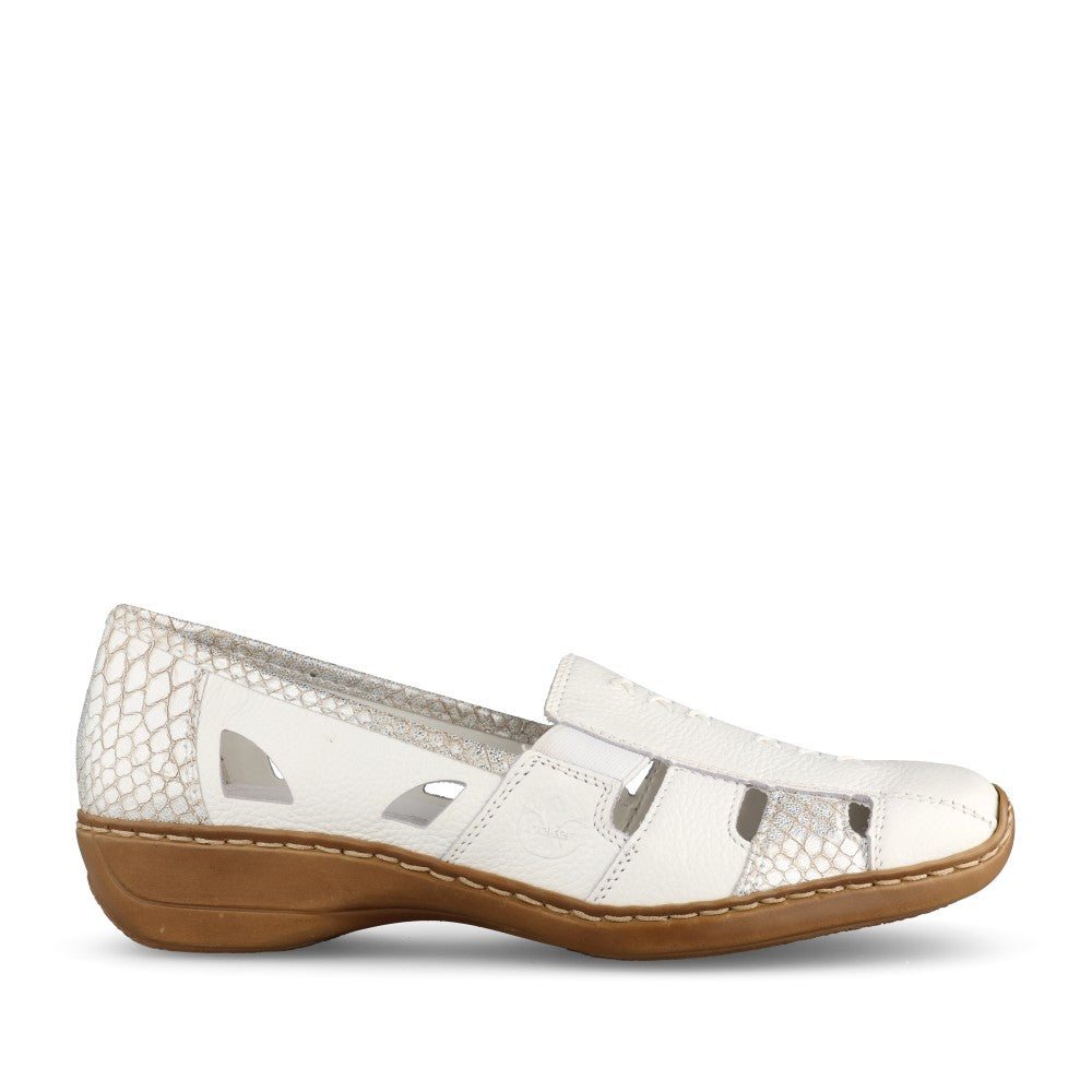 Ladies 41385 Slip-on Shoe In White