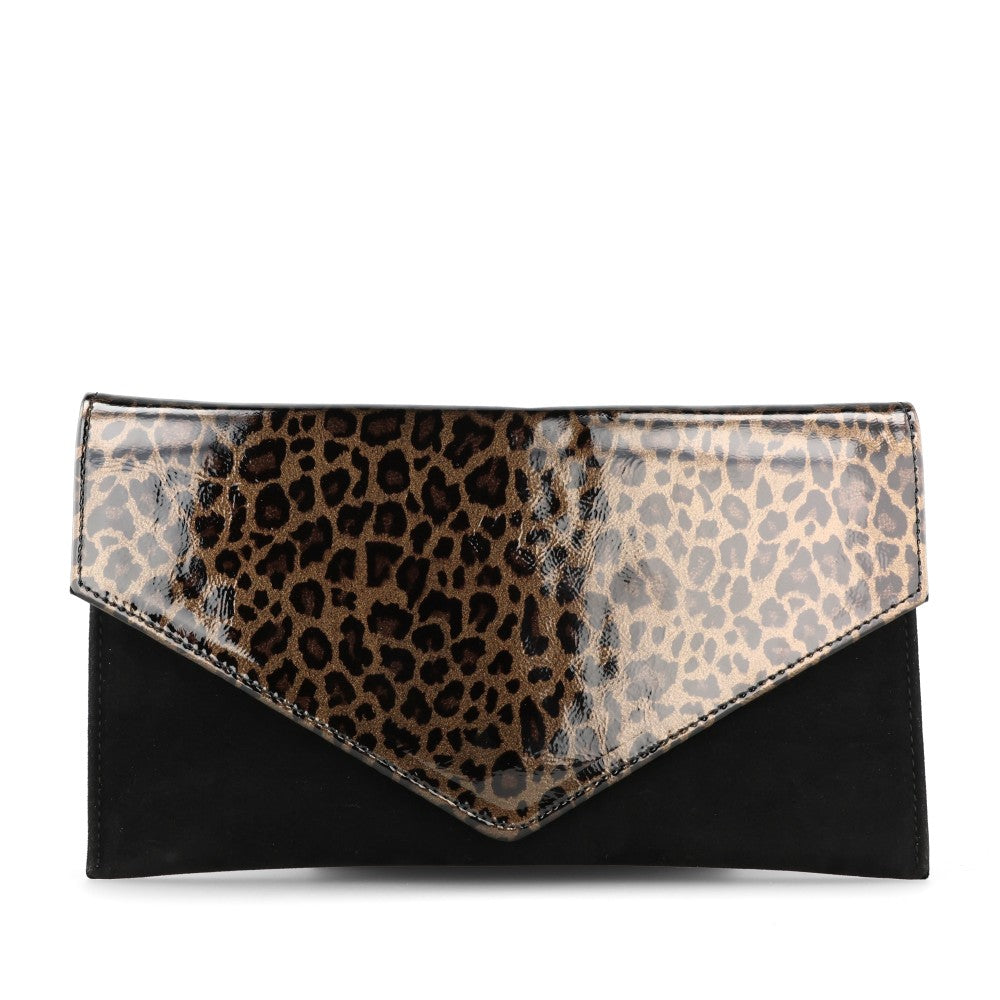 Ladies T36 7993 Envelope Bag In Leopard