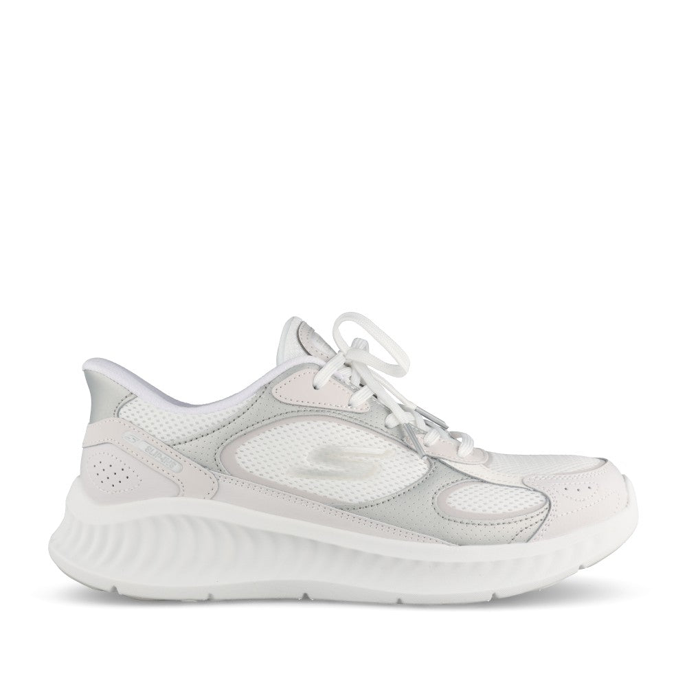 Ladies 125662 Go Walk Now Trainer In Silver