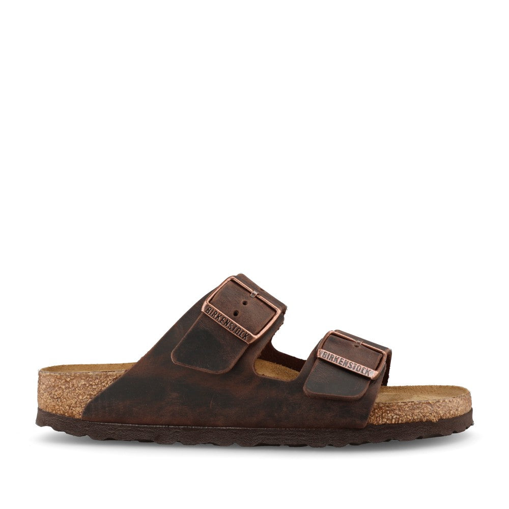 Ladies 452763 Arizona Double Strap Mule In Brown
