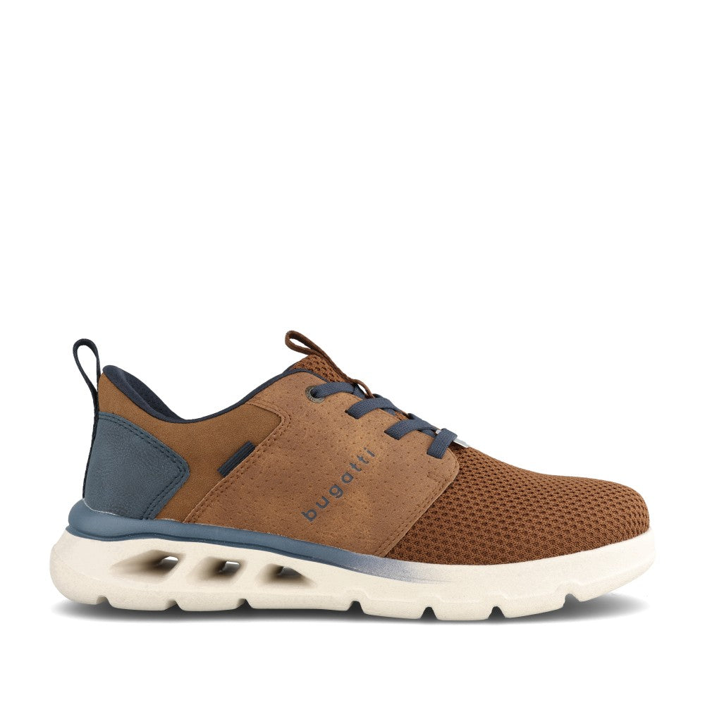Mens Aw503 Joel Laced Trainer In Cognac