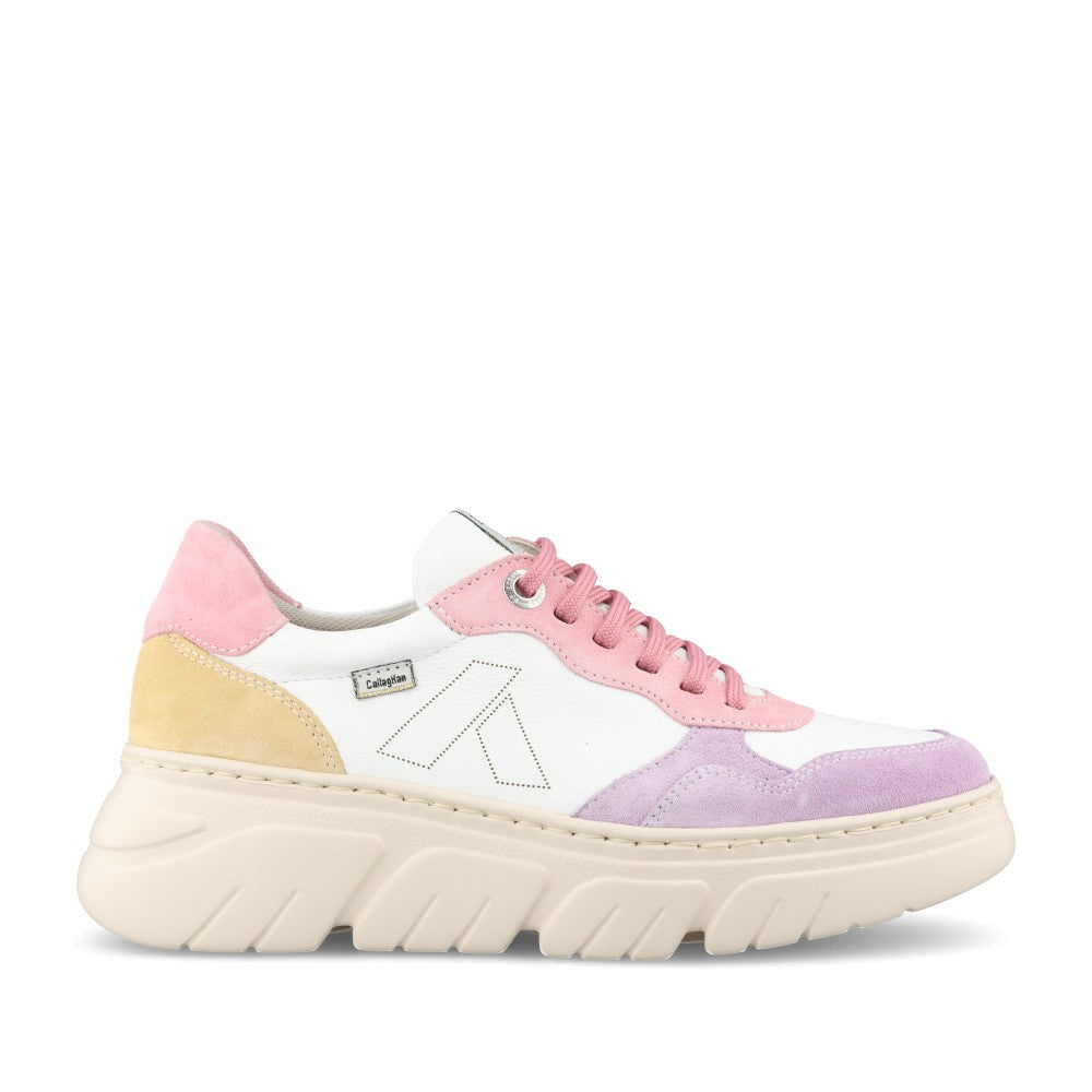 Ladies 51815 Laced Trainer In Multi-colour