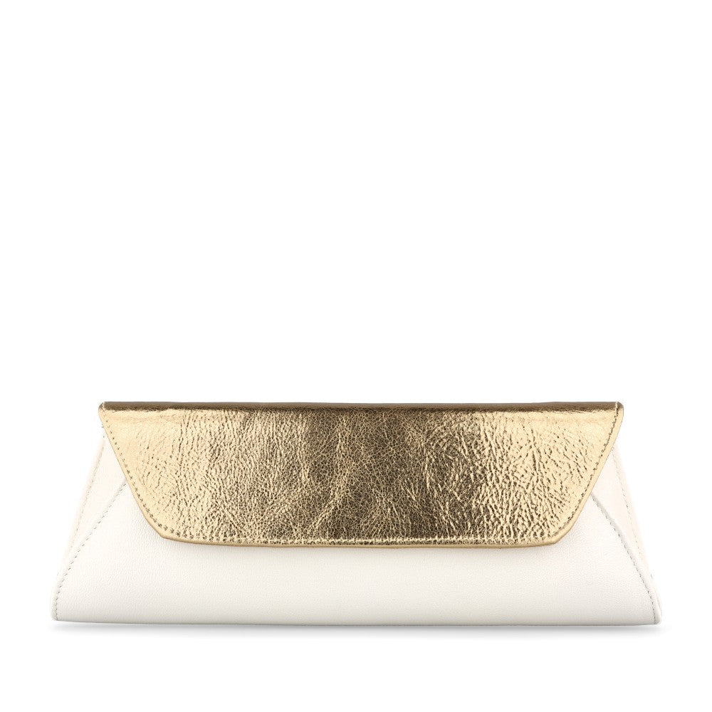 Ladies 402 Clutch Bag In Gold Int