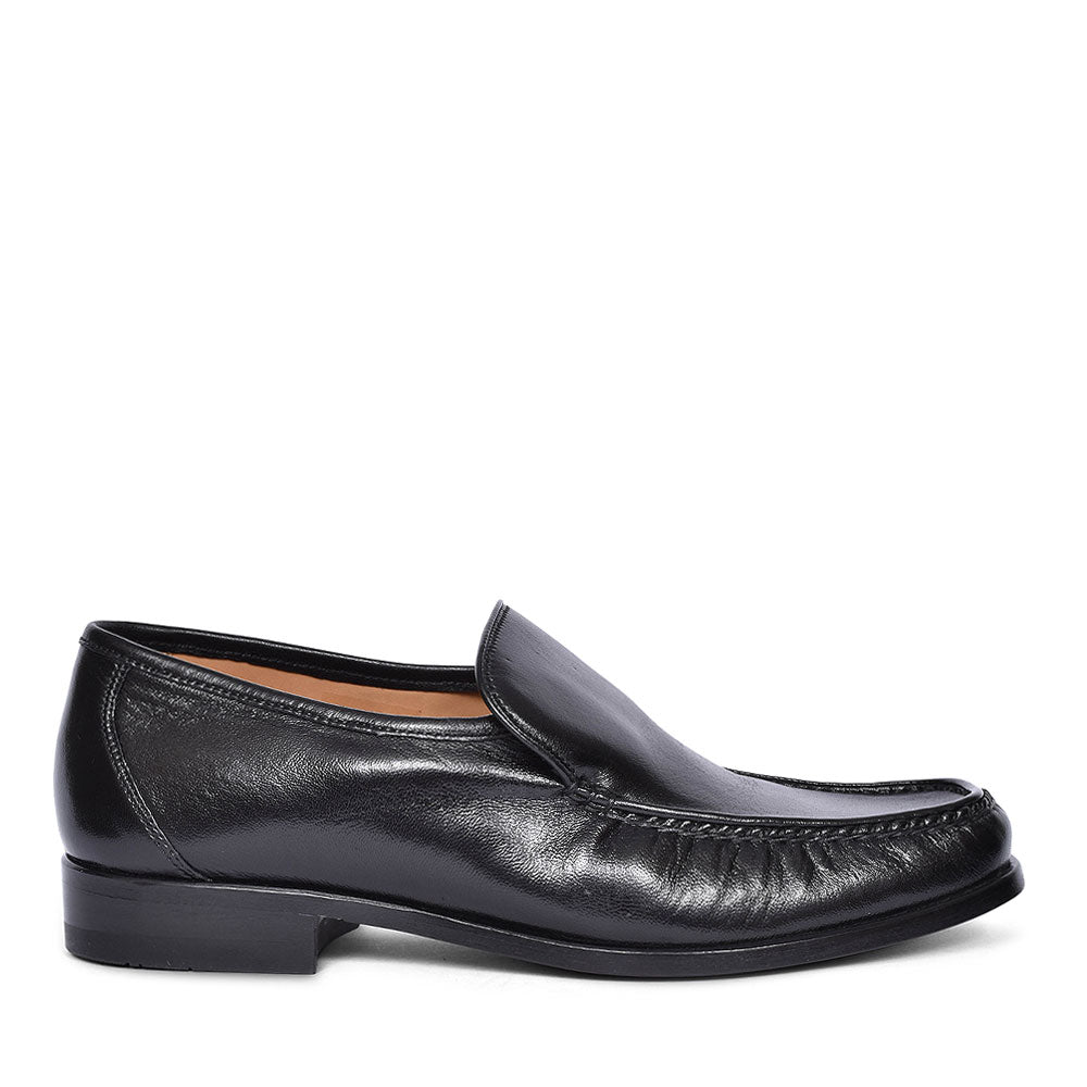 Sienna Moccasin Slip On Shoe For Men In Black