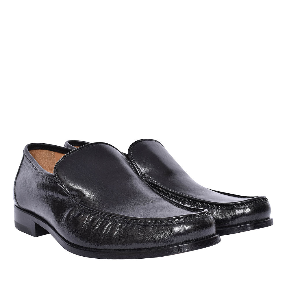 Sienna Moccasin Slip On Shoe For Men In Black