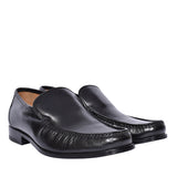 Sienna Moccasin Slip On Shoe For Men In Black