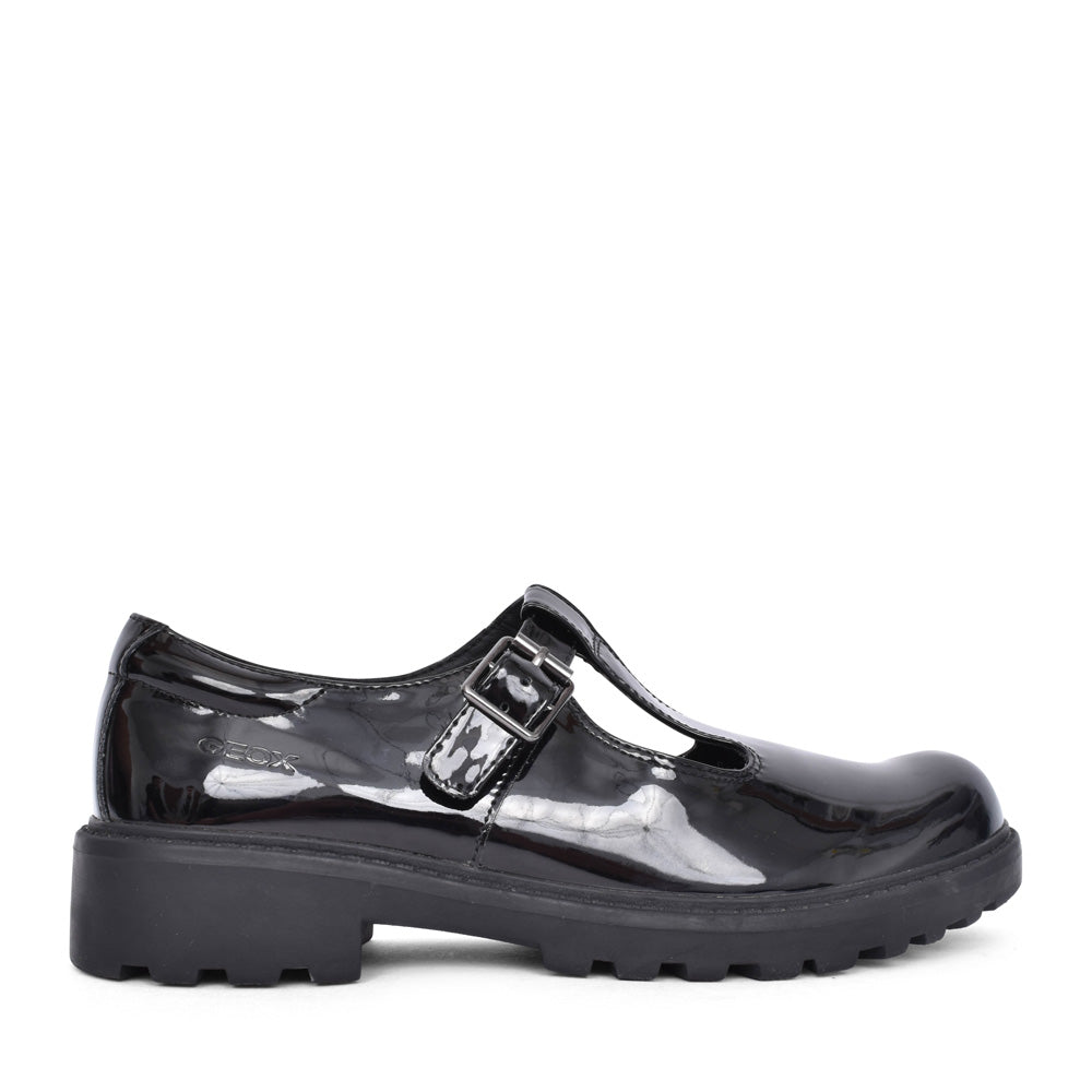 Casey Shoe For Girls In Blk Patent