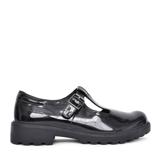 Casey Shoe For Girls In Blk Patent