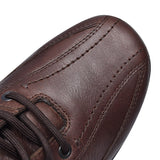 Lance Std Fit Leather Lace Shoe For Men In Brown