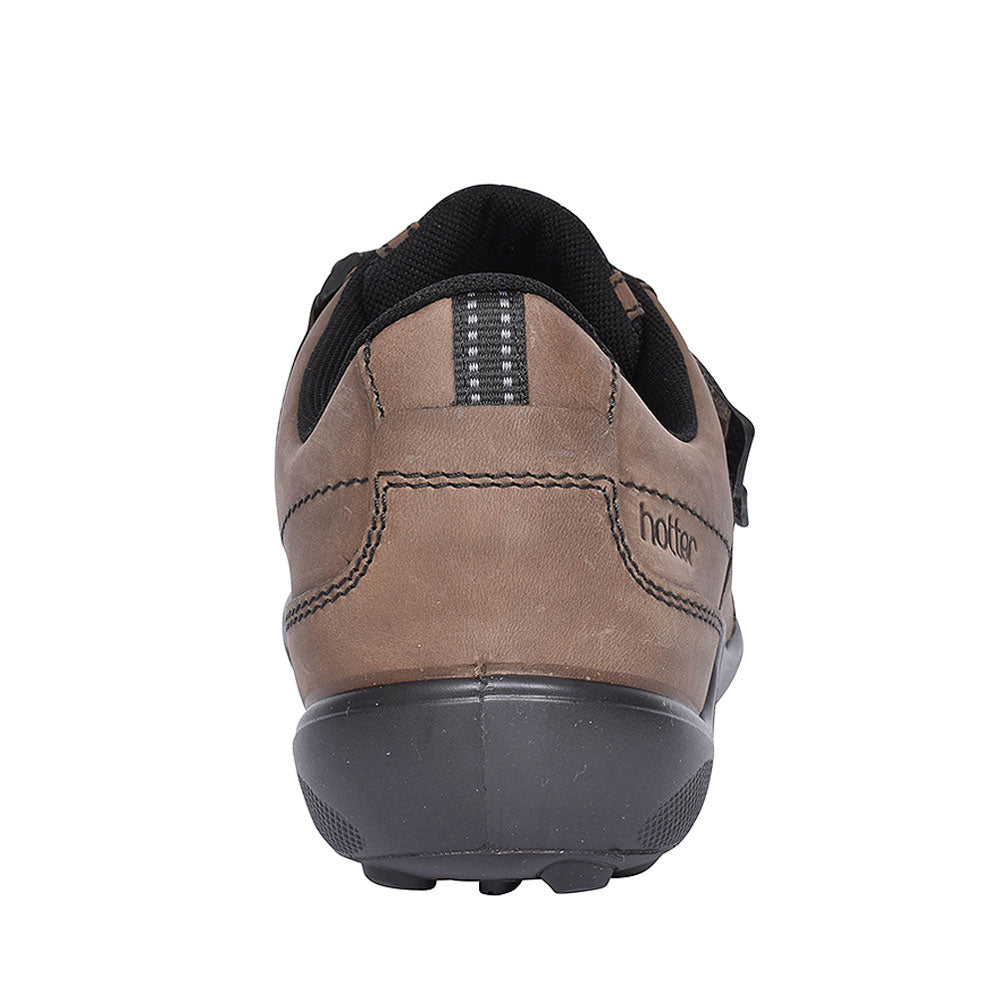 Energise Std Fit Casual Velcro Shoes For Men In Mushroom
