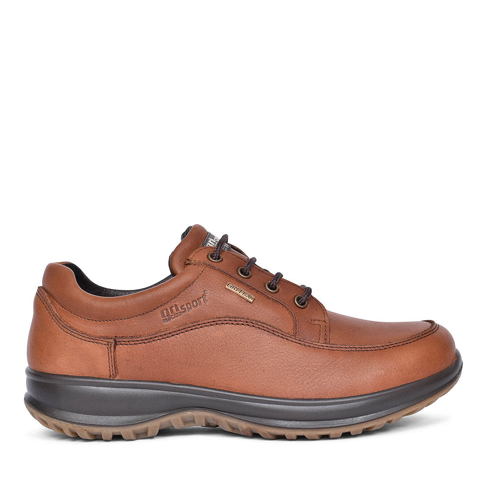 GRISPORT Livingston Tan Laced Walking Shoes for Men in TAN