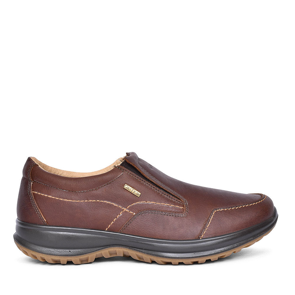 Mens Melrose Bmg057 Slip On Walking Shoe In Brown