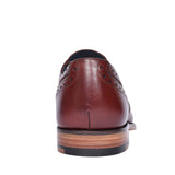 Jensen Leather Brogues For Men In Burgandy