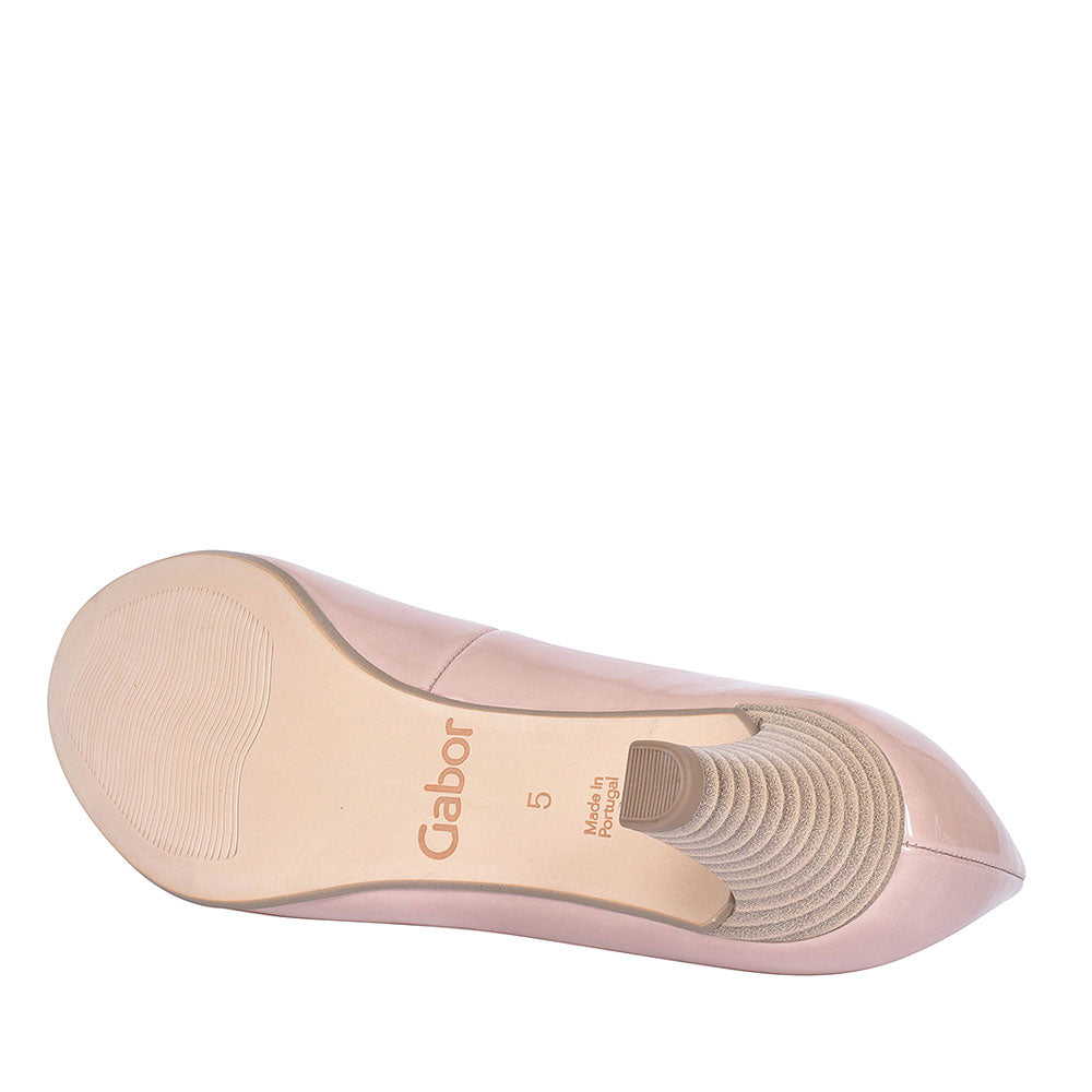 Mid Heel Court Shoe For Women In Pink