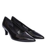 Point Toe Mid Heel For Women In Black