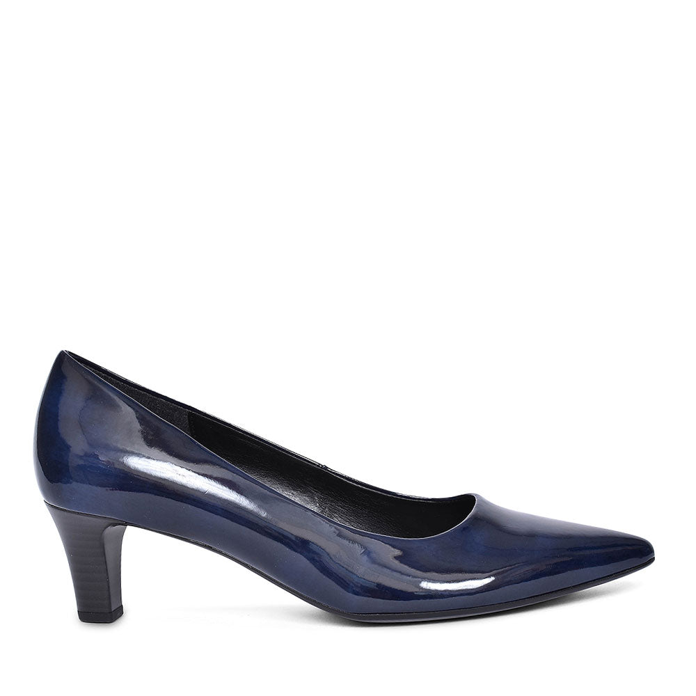 Point Toe Mid Heel For Women In Blue