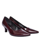 250 Point Toe Mid Heel For Women In Burgandy