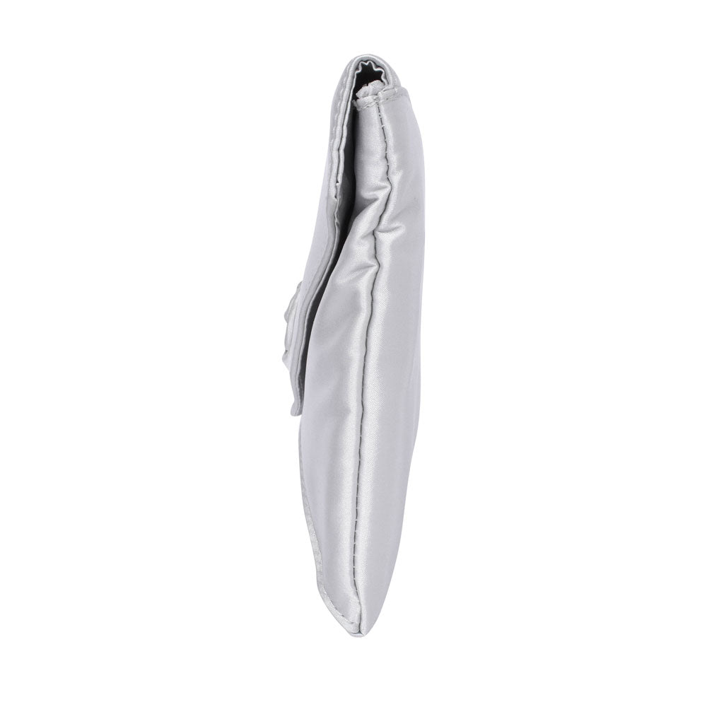 Ladies Ripley Zlr222 Clutch Bag In Silver