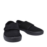 Hopper Run Black Fabric Plimsolls In Kids G Fit