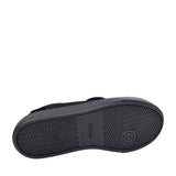 Hopper Run Black Fabric Plimsolls In Kids G Fit
