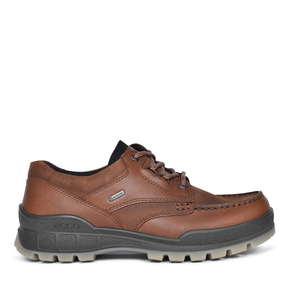ECCO TRACK 25 LACED GORTEX SHOE FOR MEN in BROWN