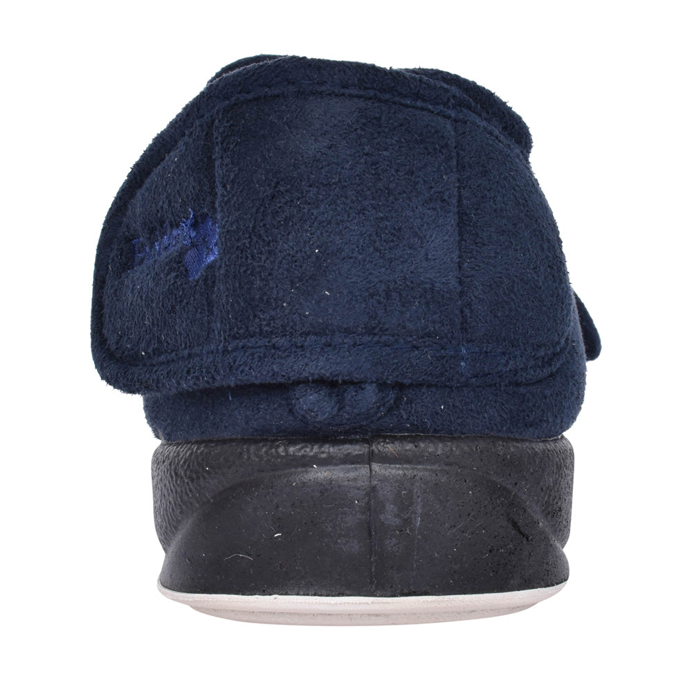 Mens Wrap 429 Wide Fit Slipper In Navy