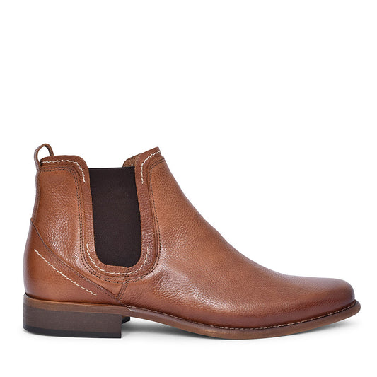 Austin Chelsea Boot For Men In Tumbled Caramel