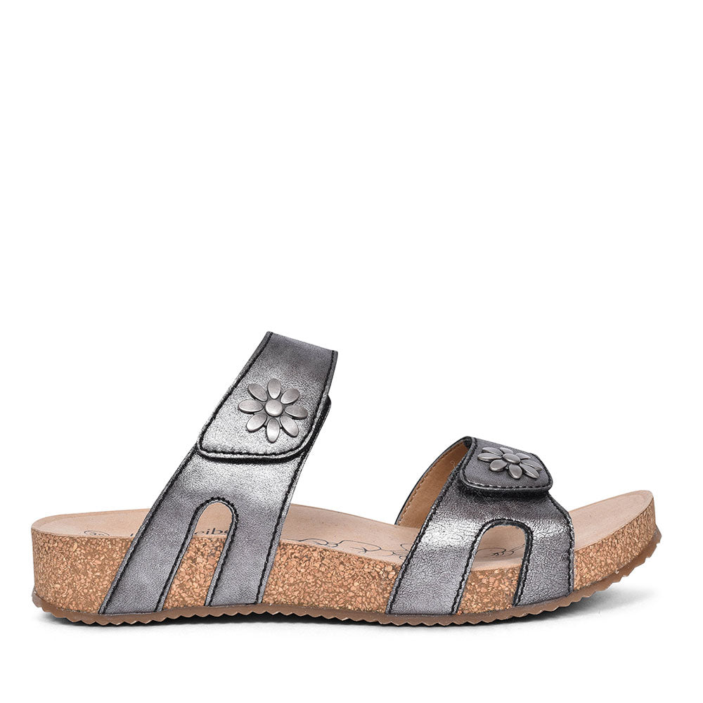 JOSEF SEIBEL TONGA 04 DUAL STRAP SANDALS FOR LADIES in GREY