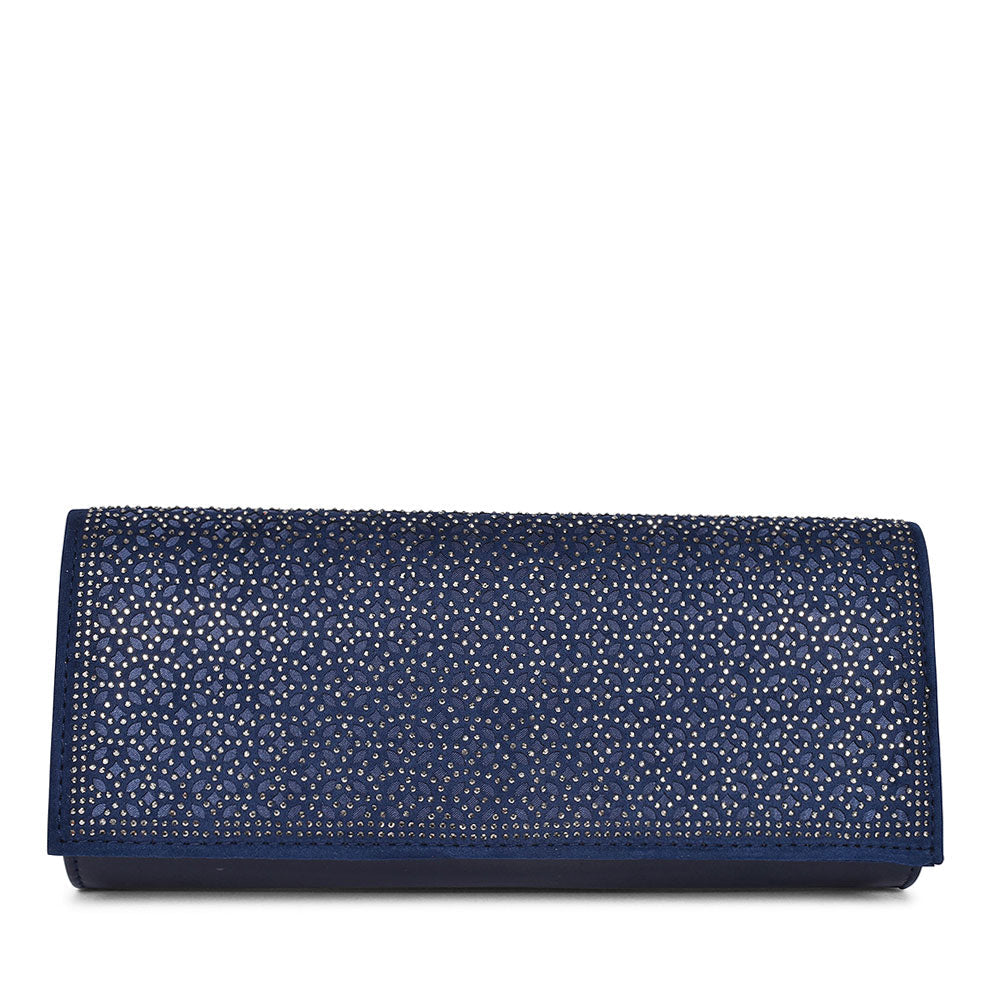 LOTUS TADINE CLUTCH BAG FOR LADIES in NAVY