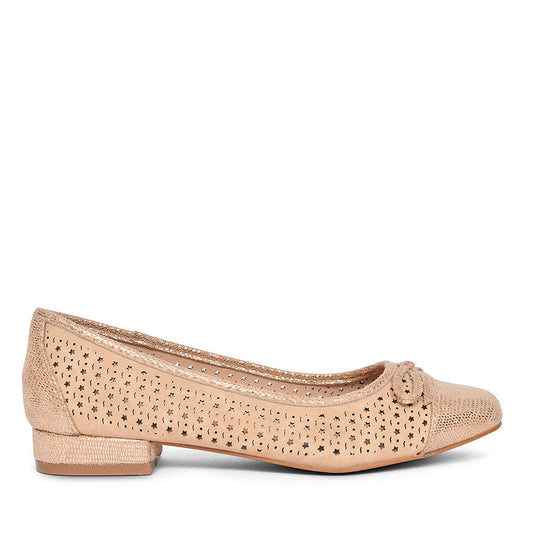 LUNAR HENDRIX CASUAL FLAT SHOE FOR LADIES in BEIGE