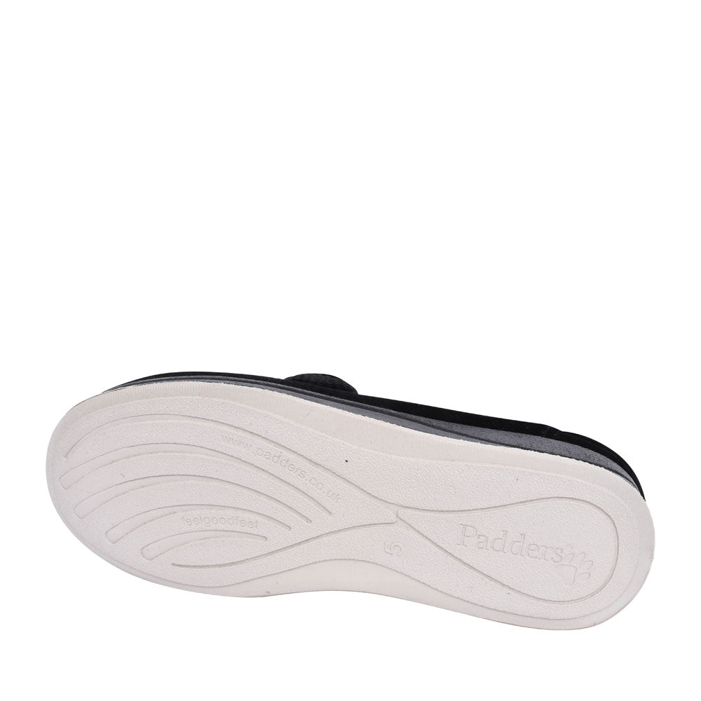 Camilla Flower Slipper For Ladies In Black