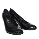 310 Court Shoe For Ladies  In Blk Patent