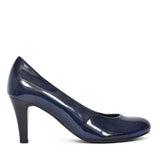 310 Court Shoe For Ladies  In Navy Patent