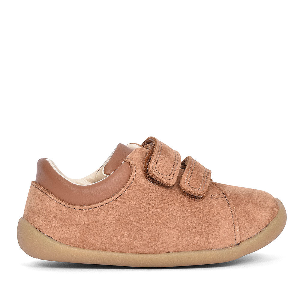Boys Pre-walker Roamer Craft Tan Leather Shoe In Kids G Fit