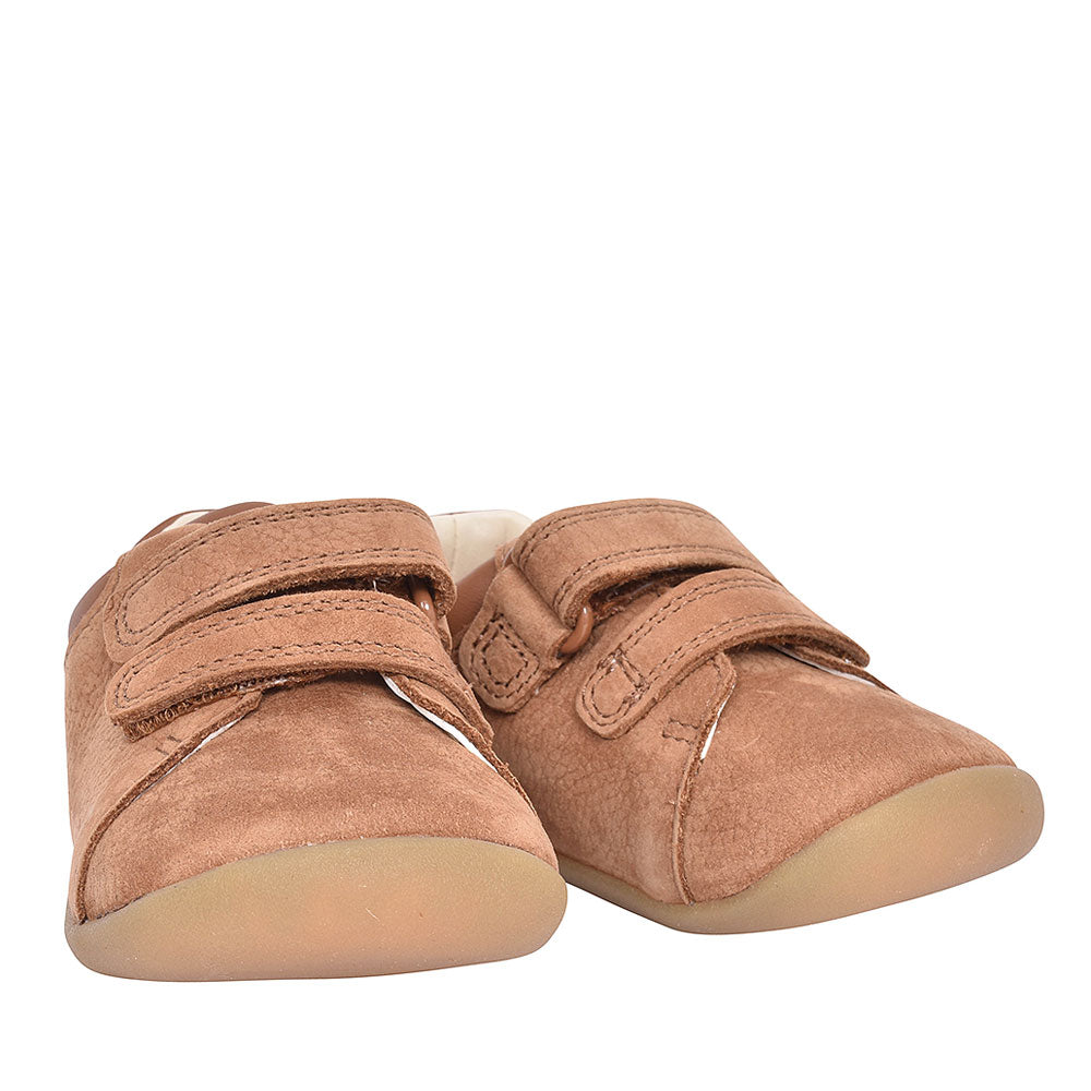 Boys Pre-walker Roamer Craft Tan Leather Shoe In Kids G Fit