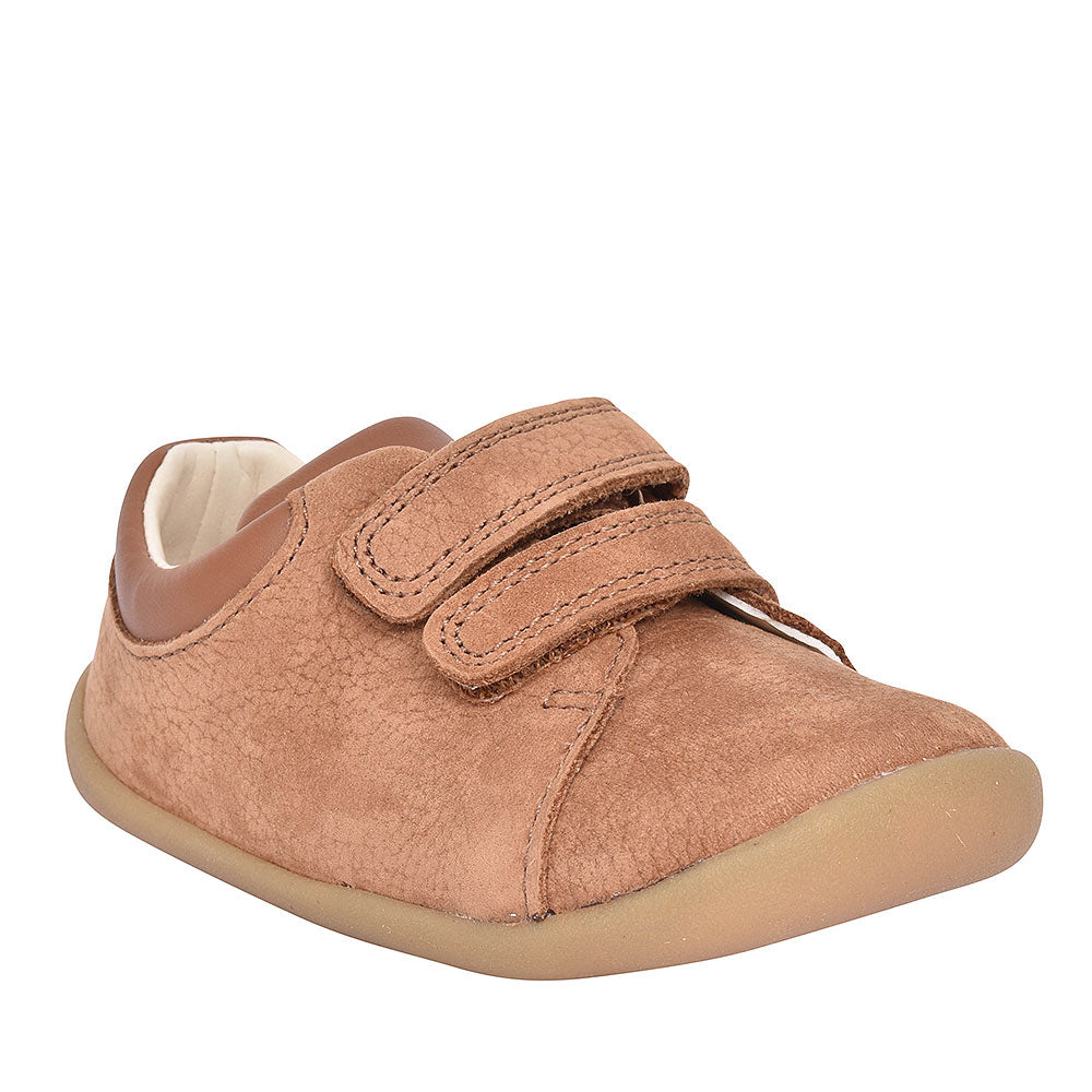 Boys Pre-walker Roamer Craft Tan Leather Shoe In Kids H Fit