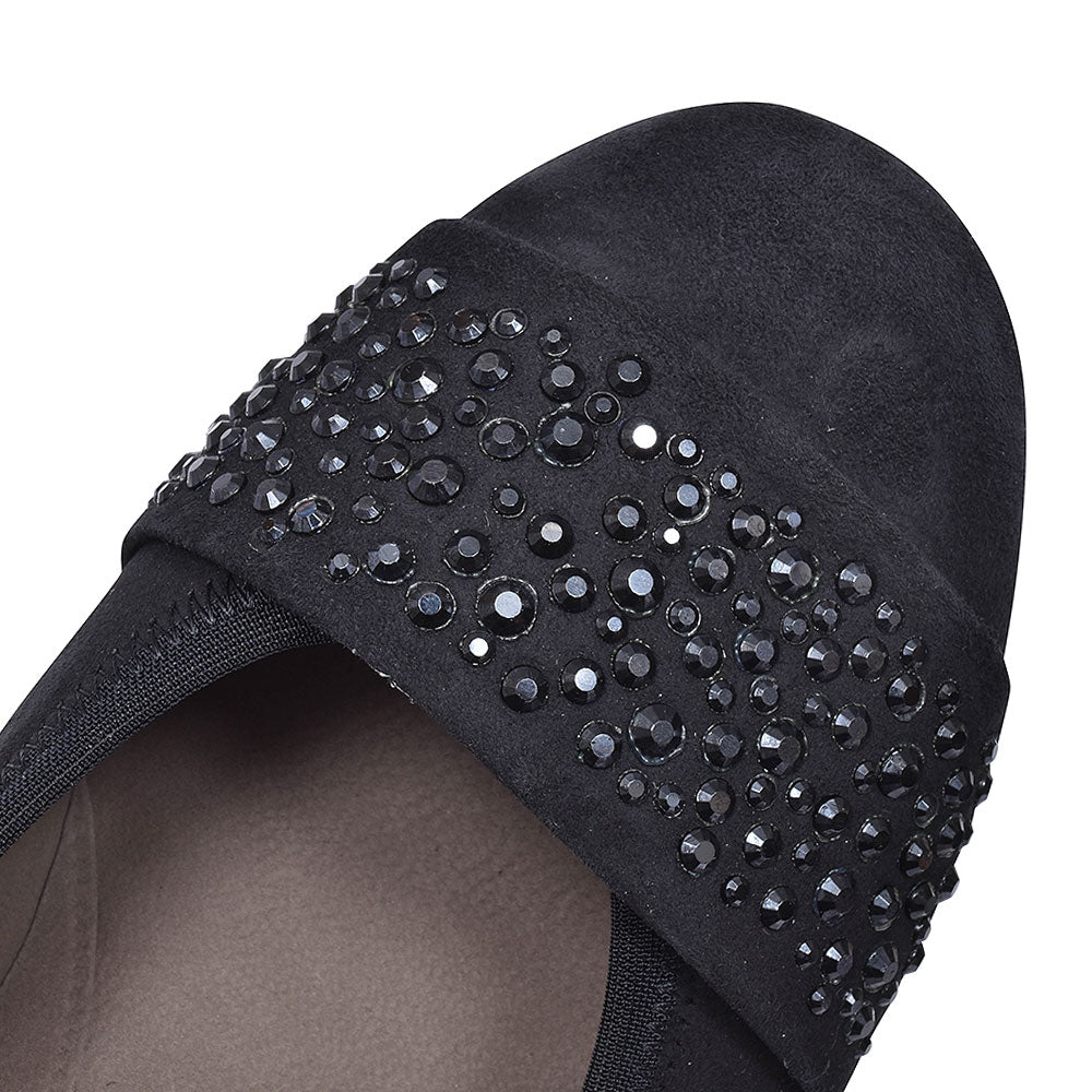 482 Mid Heel Court Shoe For Ladies In Navy