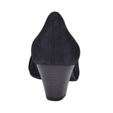 482 Mid Heel Court Shoe For Ladies In Navy