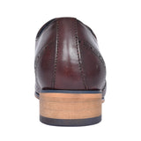 Boys Twickenham Laced Brogue Shoe In Brown