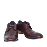 Boys Twickenham Laced Brogue Shoe In Brown
