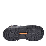 Contractor Laced Safety Boot For Men In Black