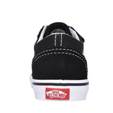 Old Skool V Double Velcro Trainer For Boys In Black