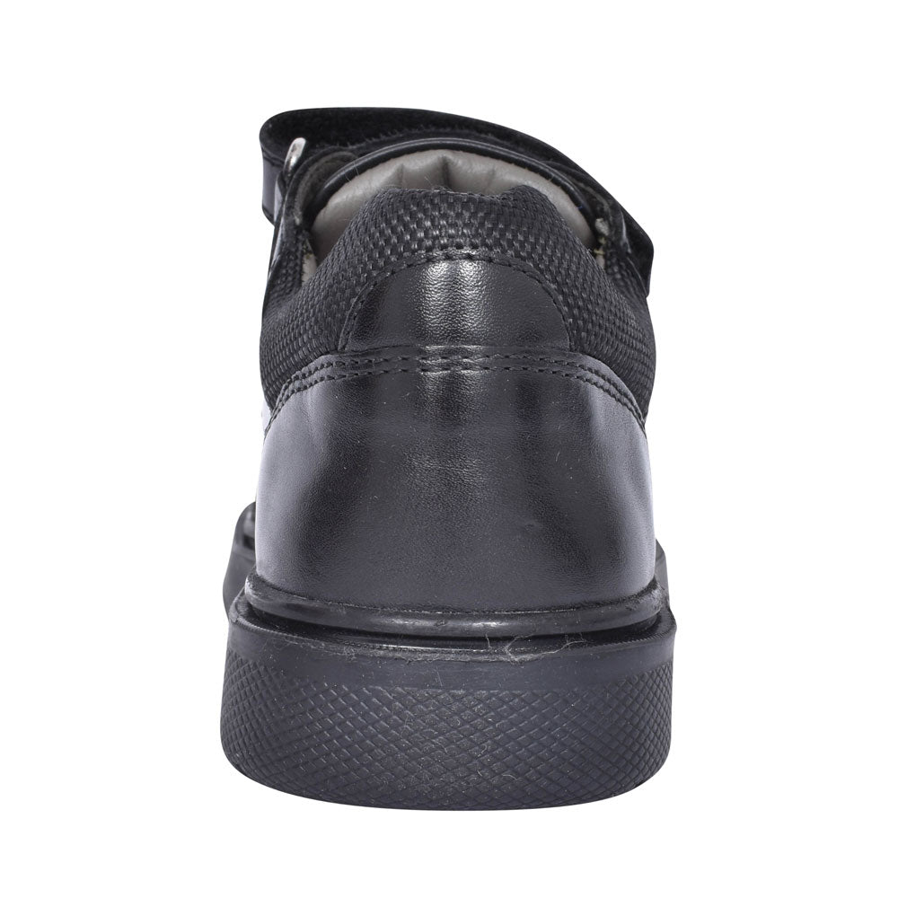 Boys J847sf Riddock Velcro Shoe In Black
