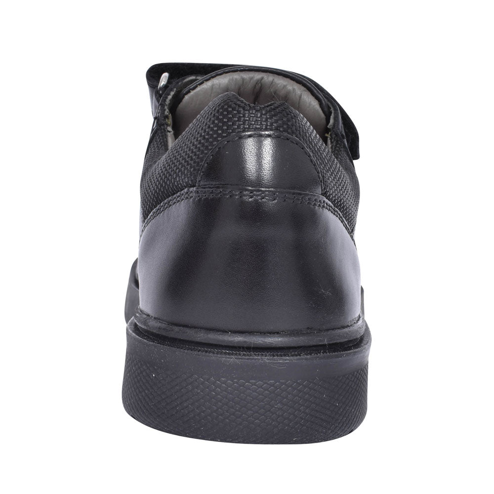 J847sf Riddock Velcro Shoe For Boys In Black
