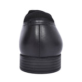 Academy Black Leather Laced Shoe For Boys In Kids F Fit