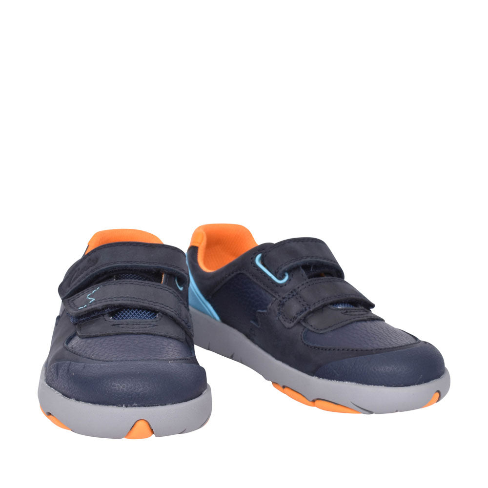 Boys Toddler Rex Quest Navy Combi Shoe  In Kids F Fit